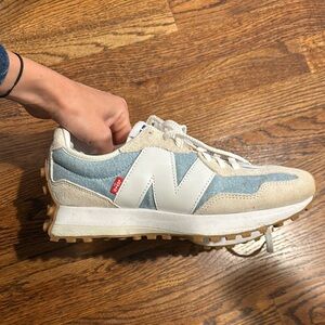 New balance x Levi’s denim collab sneakers